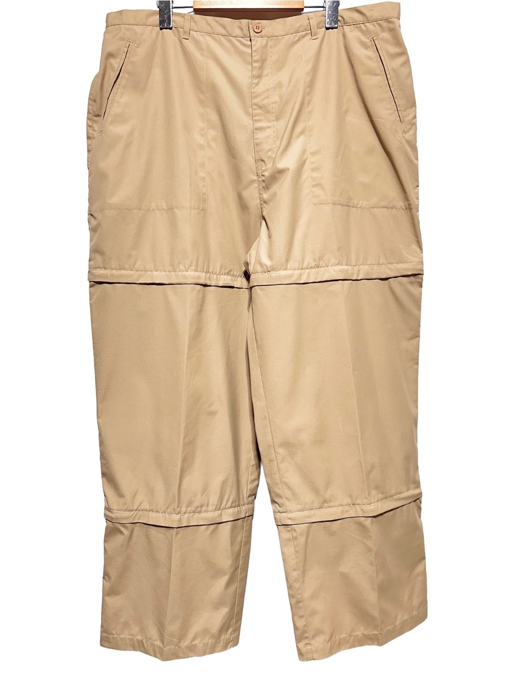 IMAGE Convertible Zip-Off Cargo Hiking Pants Khaki Gorpcore 20W